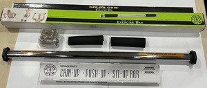 ★GOLD’S GYM★　ゴールド ジム　EXERCISE BAR　エクササイズ バー　腕立て伏せ　懸垂　腹筋　現状品