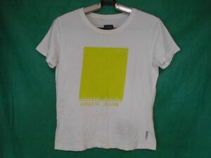 ★アルマーニジーンズ★半袖Tシャツ＊白＊size40