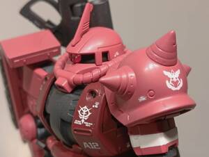 完成品 ジ・オリジン版 HG MS-06S ZAKUⅡ シャア専用ザクⅡ