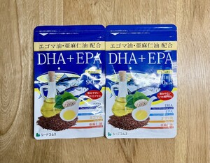 【新品】DHA EPA　約6ヶ月分　 エゴマ油　 亜麻仁油　サプリ　サプリメント　オイル　健康　シードコムス