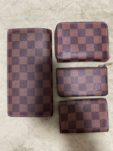 ルイヴィトン LOUIS VUITTON ダミエ 長財布 コインケースキーケース 