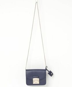 「FURLA」 ショルダーバッグ ONE SIZE ネイビー レディース