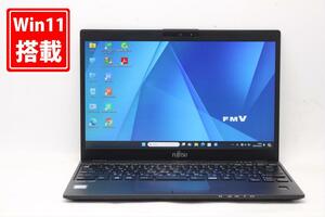 充放電回数4回 中古良品 フルHD 13.3型 Fujitsu LIFEBOOK U939 Windows11 八世代 i7-8665u 16GB 256GB-SSD カメラ 無線 Office付 管:1608x