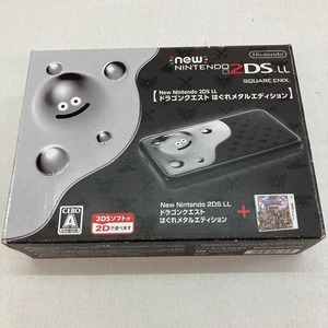 05w01128★1円~ Newニンテンドー2DSLL ドラゴンクエスト はぐれメタルエディション Nintendo 3DS・2DS 動作確認済み ソフト欠品 中古品