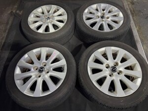 DC5W デミオ 純正 アルミホイール 15×6J オフセット45 165/70/R14 トーヨータイヤ　☆引き取り歓迎☆千葉市若葉区から出品☆