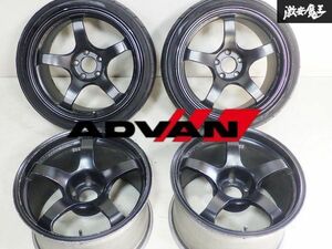 ● ADVAN RACING アドバンレーシング TC-3 TC3 18インチ 10.5J +25 / 11J +15 PCD114.3 5H 5穴 タイヤ ホイール 1台分 即納 FD3S