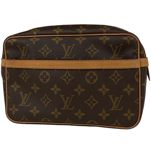 【ジャンク品】ルイ・ヴィトン Louis Vuitton コンピエーニュ 23 クラッチバッグ セカンド モノグラム ブラウン M51847 レディース 中古