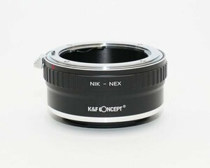 K&F ニコン AI レンズ-SONY NEX Eマウント マウントアダプター nf-nex (KFNEX) おまけレンズクロス付