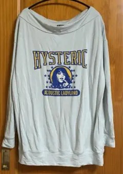 hysteric glamour オフショル　トレーナー