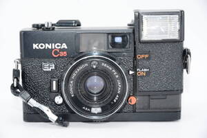 【外観特上級】Konica コニカ Konica C35 HEXANON 38mm F2.8 フィルムカメラ　#s12241