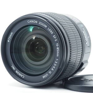 102810☆極上品☆Canon 広角ズームレンズ EF-S15-85mm F3.5-5.6 IS USM APS-C対応