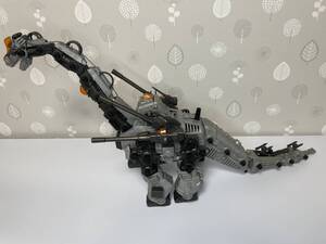 歩行動作確認済 LED点灯 ZOIDS ゾイド RZ-037 ウルトラザウルス 恐竜型 トミー メカ生体 当時物 旧ゾイド 組立済み 現状品