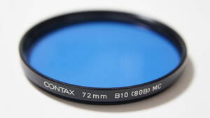 ★良品★[72mm] CONTAX B10 (80B) MC カラーフィルター [F6107]