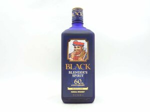 【1円】～ BLACK NIKKA WHISKY ブラックニッカ ブレンダーズ スピリット 60周年 ウイスキー 700ml 43% 未開封 古酒 X188399