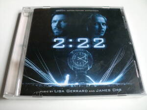 未開封新品「２：２２」OST　リサ・ジェラード他（音楽）　２６曲　輸入盤