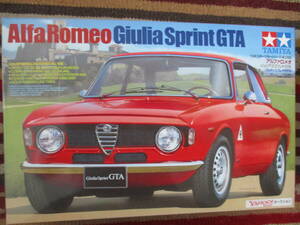 タミヤ 1/24 Alfa Romeo アルファロメオ ジュリアスプリント GTA Giulia Sprint 