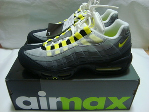 ★新品未使用 AIR MAX 95 OG NEON YELLOW 2020年モデル US10 28cm イエローグラデ 正規品 NIKE ナイキ エアマックス airmax レア 格安★