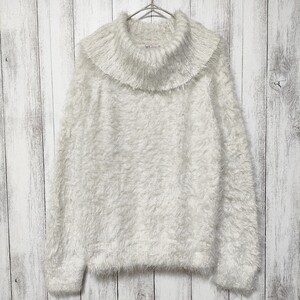 axes femme　アクシーズファム　(M)　シャギーニット　セーター