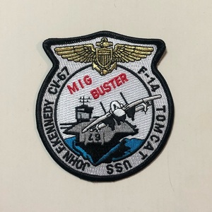 米海軍 VF-32 "SWORDSMEN" /CV-67 リビア軍機 撃墜記念パッチ