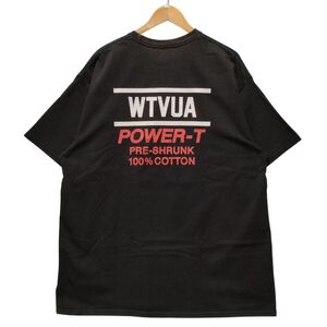 WTAPS ダブルタップス ONEITA オニータ ロゴ プリント Tシャツ 半袖 ブラック サイズ4=XL 正規品 / B6293