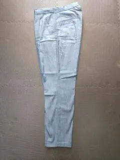 590.ladies denim 1p tuck pants