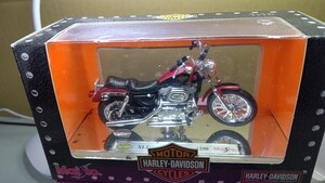 スケール 1/18 HARLEY DAVIDSON XLH SPORTSTER 1200 ！ ハーレダビットソン！ 世界の名バイクシリーズ！ Maisto