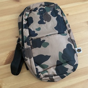 新品.*★A BATHING APE BAPE CAMO ボディバッグ カモフラ柄 雑誌付録 A-2