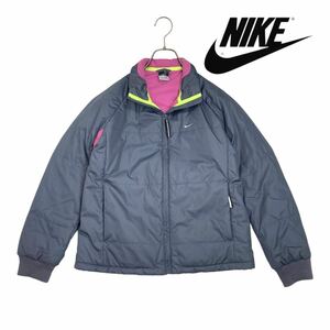 10T164☆ NIKE CLIMA-FIT ナイキ 中綿 ブルゾン ジャケット ジャンパー アウター 秋冬 防寒 レディースS 