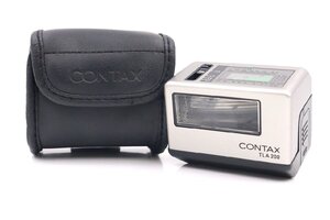 【行董】☆美品☆ CONTAX コンタックス TLA200 ストロボ ソフトケース付き 撮影機材 光学機器 ライト 光 コンパクト 小型 AC206BOI15