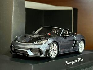 1/43 特注 スパーク ポルシェ 718 スパイダー RS バナジウムグレー 1:43 Spark Porsche 718 Spyder RS 2024 vanadium grey