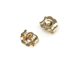 14KGF ピアス キャッチ 5.7×5.0mm【3コ販売】 / 14K-BB008