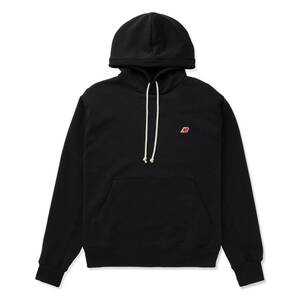 新品 USA製 New Balance コア フーディ スウェット パーカー ブラック S M アメリカ米国製 Core Hoodie Sweat Black NB Made In The USA