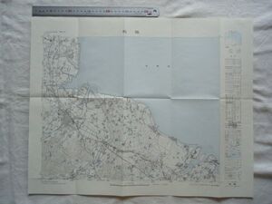 【古地図 昭和40年代】『松阪』五万分一地形図伊勢5号 昭和43年発行【三重 鉄道 紀勢本線 名松線 参宮線 近鉄山田線 陸上自衛隊航空学校】