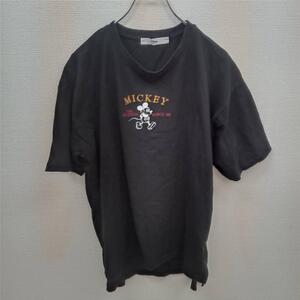 ディズニー(ONE)ミッキーTシャツ＊トップス＊半袖＊カットソー＊プリント