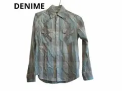 DENIME　ドゥニーム　長袖 ウエスタンシャツ