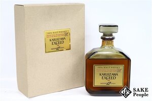 ◇1円～ 【訳あり】三楽 軽井沢 12年 エクシード 720ml 40％ 箱付き ジャパニーズ