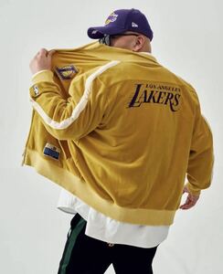 新品未使用 wind and sea nba Lakers レイカーズ ベロア ジャケット 