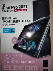 ELECOM iPad Pro 11inch 手帳型 2アングル 軽量 ブラック タッチペンホルダー第4.3.2世代A2068 A2228 A2230 A2231 A2301 A2377 A2459 A2460