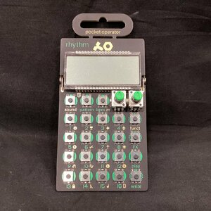 Teenage Engineering PO-12 rhythm(ティーンエイジ エンジニアリング ポケットオペレーター)【新発田店】