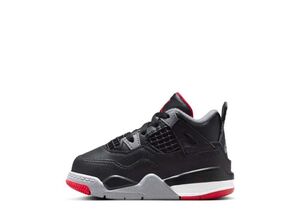 Nike TD Air Jordan 4 Retro "Bred Reimagined" 13cm BQ7670-006