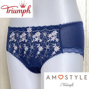 Mサイズ☆トリンプ アモスタイル レース花柄 デイジーガーデン AMST1336 PT JX ボーイズレングス AMOSTYLE BY Triumph T037