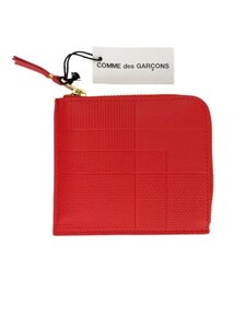 COMME des GARCONS (コムデギャルソン) INTERSECTION WALLET RD ミニ財布 コインケース 小銭入れ SA3100LS-RDRDOS 赤 レザー/078