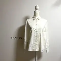 ROCHAS ブラウス　花　レッドヴァレンティノ　ドゥロワー　n°21 ♡