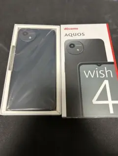 docomo AQUOS wish4　ブラック