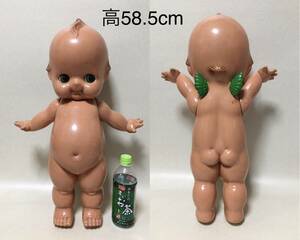 【B737】当時物　キューピー人形 58.5cm　セルロイド　ORIENTAL　オリエンタル　羽根　昭和レトロ