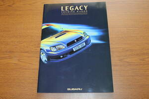 スバル　レガシィ　ツーリングワゴン　本カタログ　2000年5月　　送料無料です。（006）　