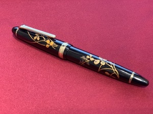 ※59962 SAILOR セーラー 万年筆 FOUNDED 1911 ペン先 14K 香仙 蒔絵 筆記具