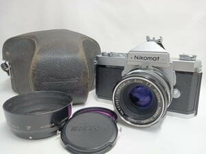 Nikon ニコン Nikomat FT + NIKKOR-H Auto 50mm f/2 非Ai 　A16