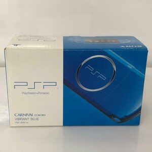 (ジャンク扱い) PSP-3000 バイブラント・ブルー　プレイステーションポータブル　本体