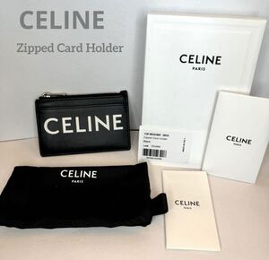 CELINE☆セリーヌ　ロゴ　コイン&カードケース　付属品付き